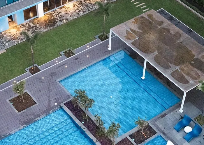 Apartamento Elegant 3 Bedroom Unit With Ocean View Near Okada