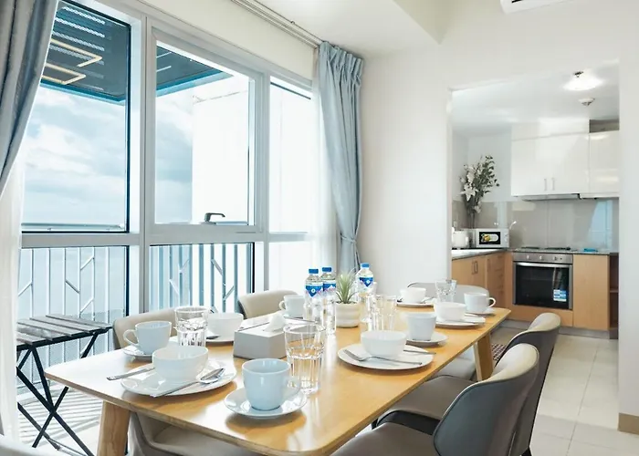 Elegant 3 Bedroom Unit With Ocean View Near Okada Apartamento