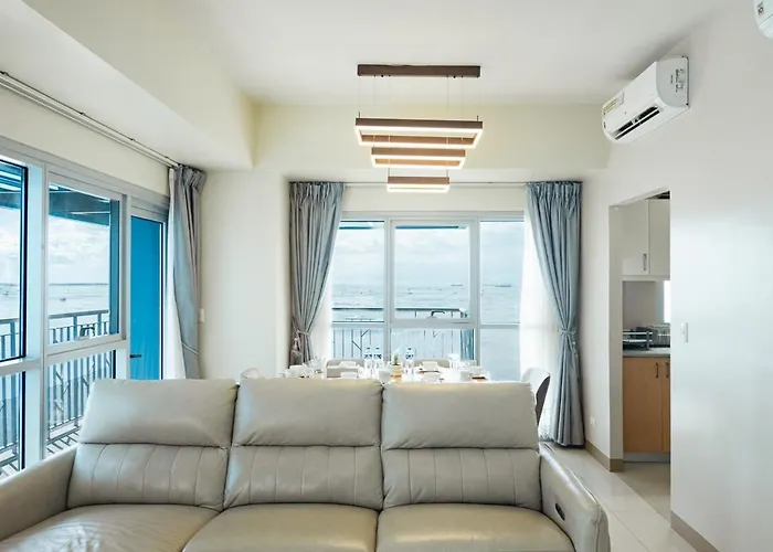 Elegant 3 Bedroom Unit With Ocean View Near Okada