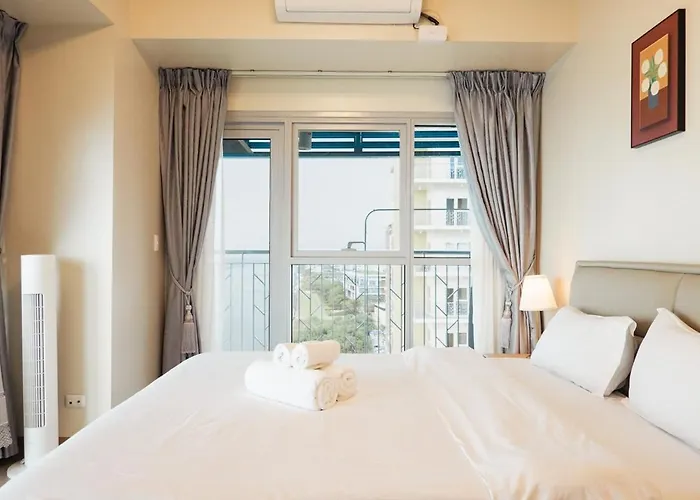 Elegant 3 Bedroom Unit With Ocean View Near Okada Apartamento