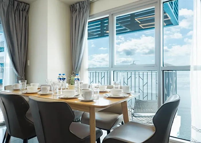 Elegant 3 Bedroom Unit With Ocean View Near Okada