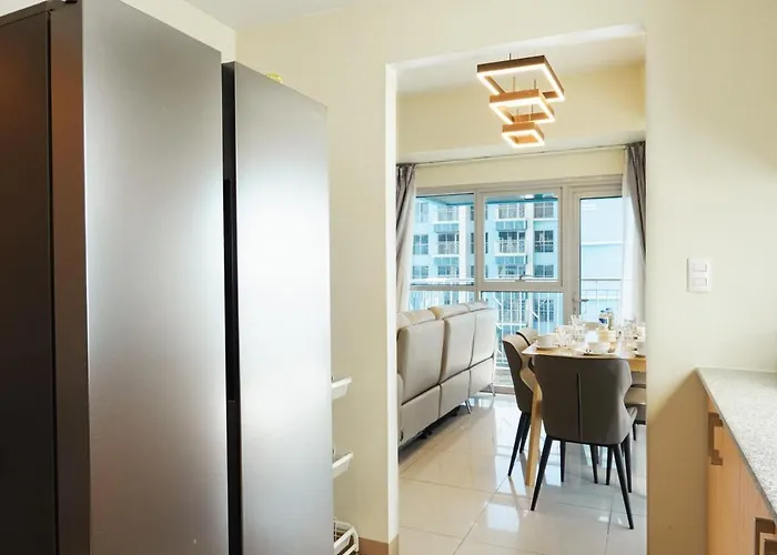 Elegant 3 Bedroom Unit With Ocean View Near Okada Apartamento Manila